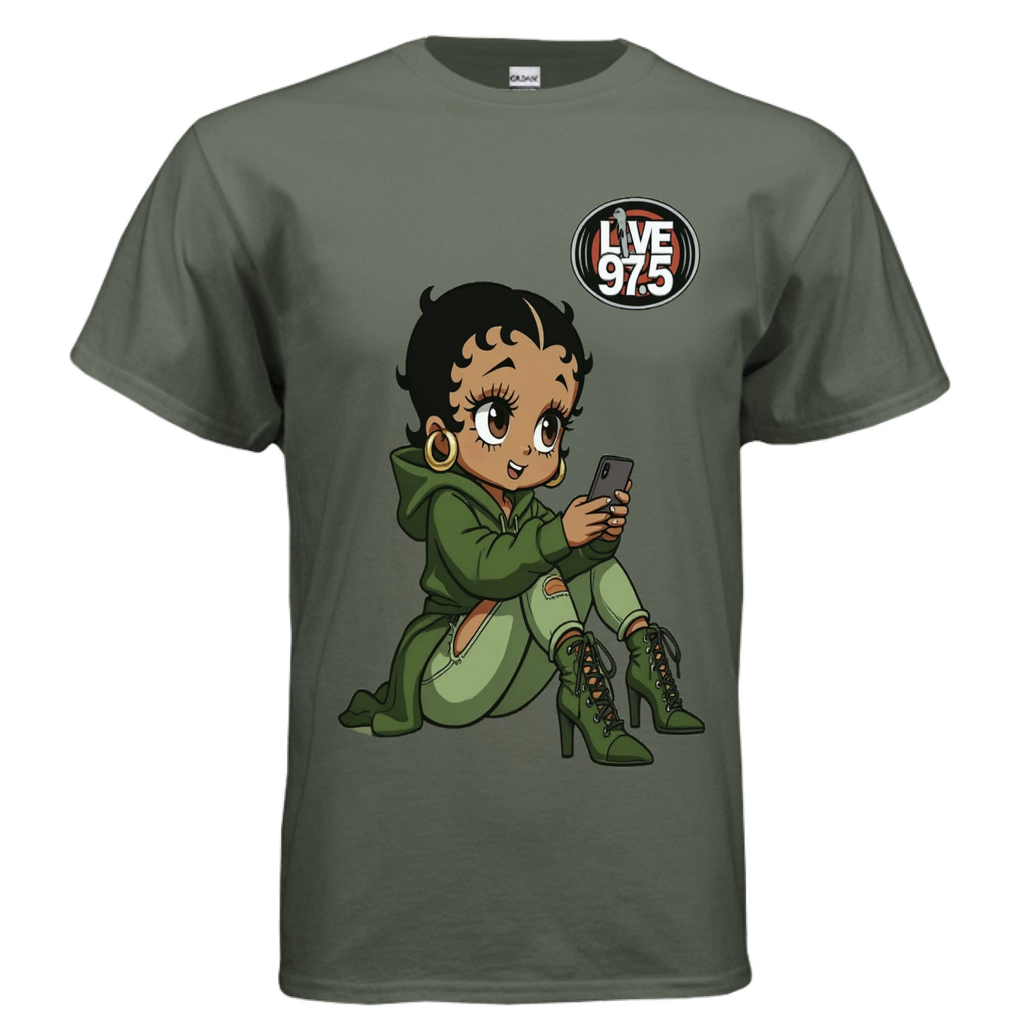 MILITARY GREEN - FRONT