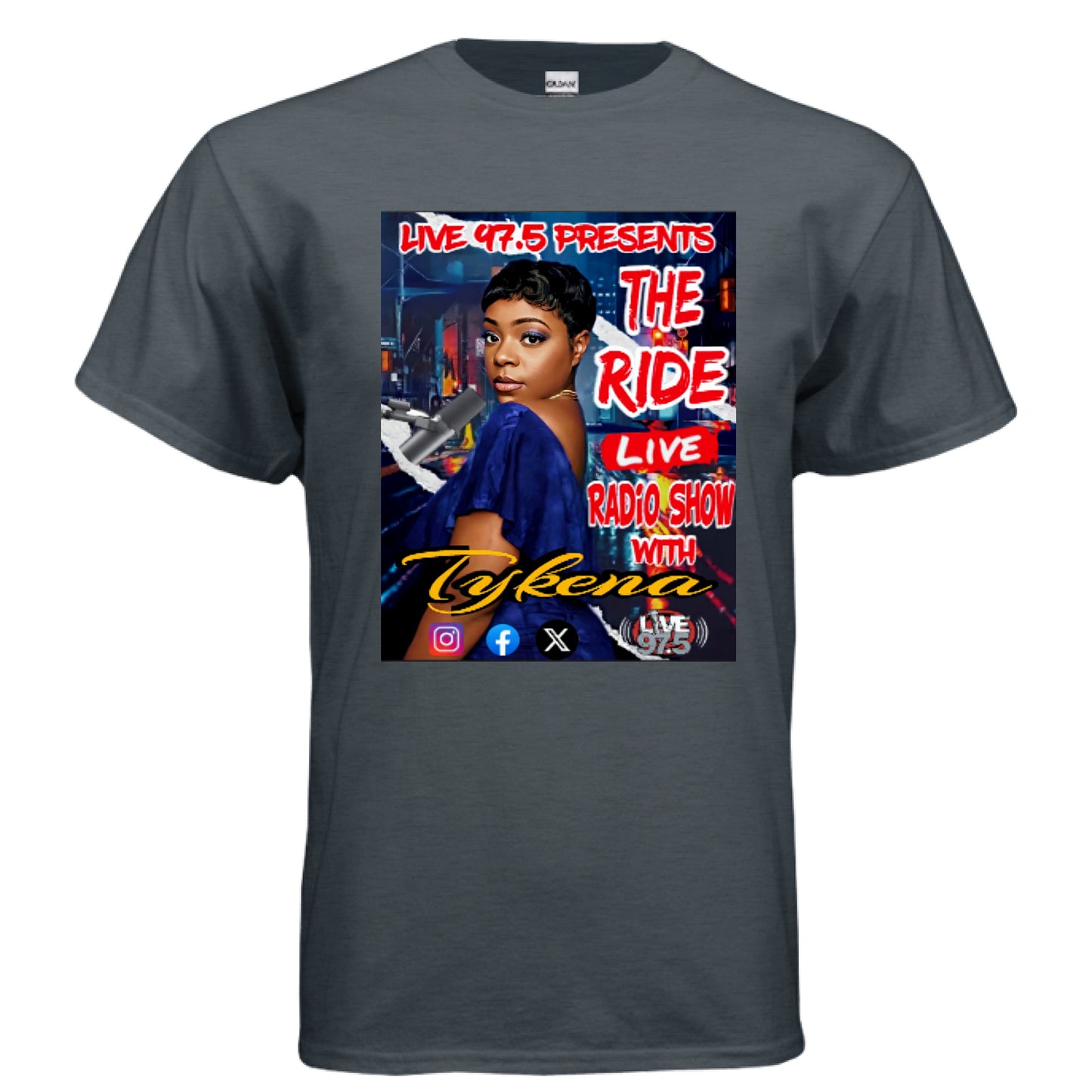 Heather Navy - FRONT