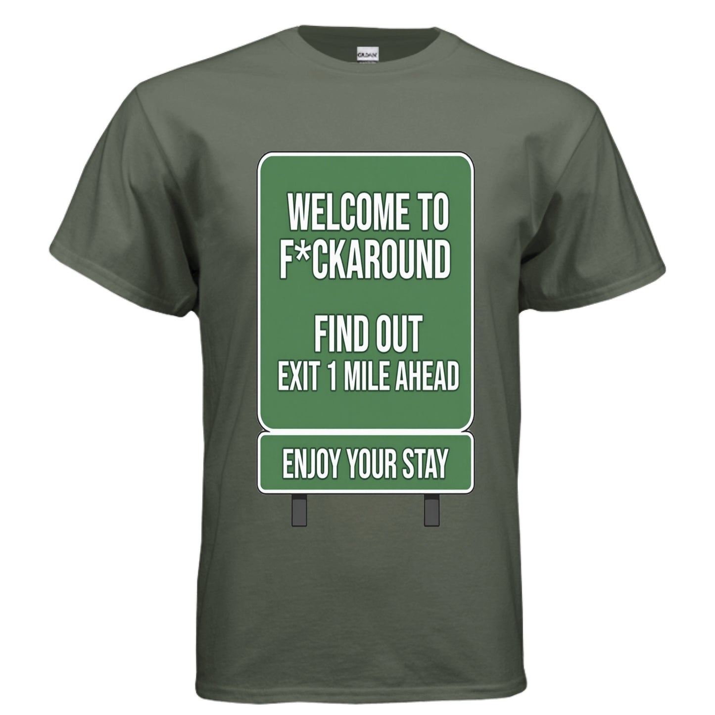 MILITARY GREEN - FRONT