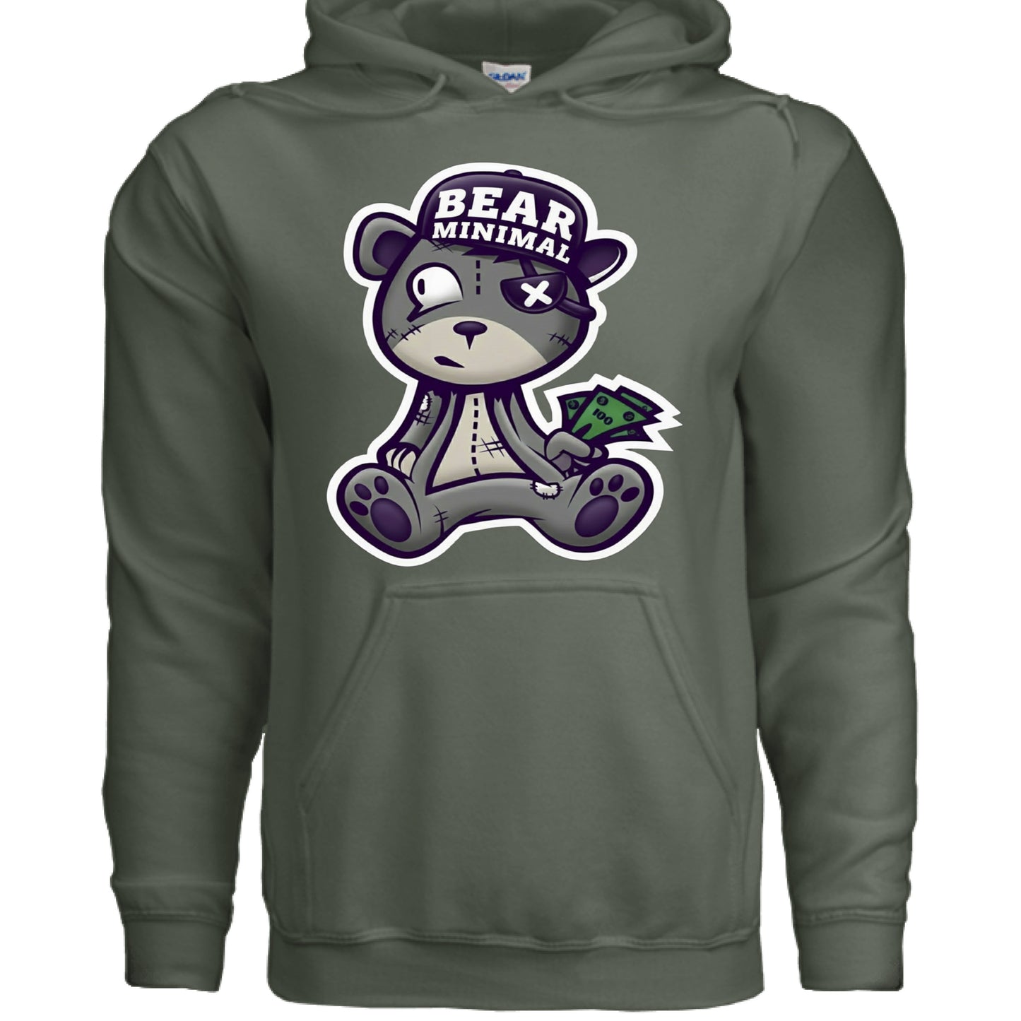 MILITARY GREEN - FRONT