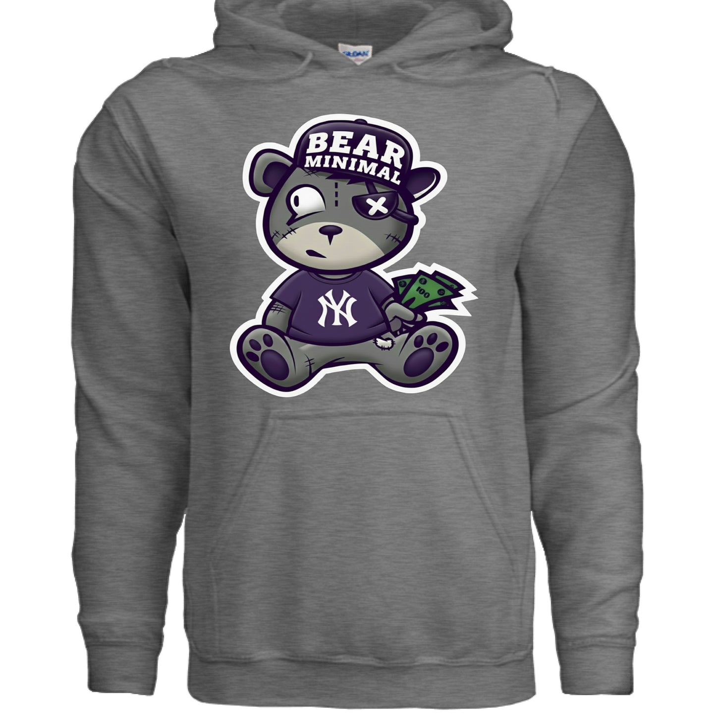 GRAPHITE HEATHER - FRONT
