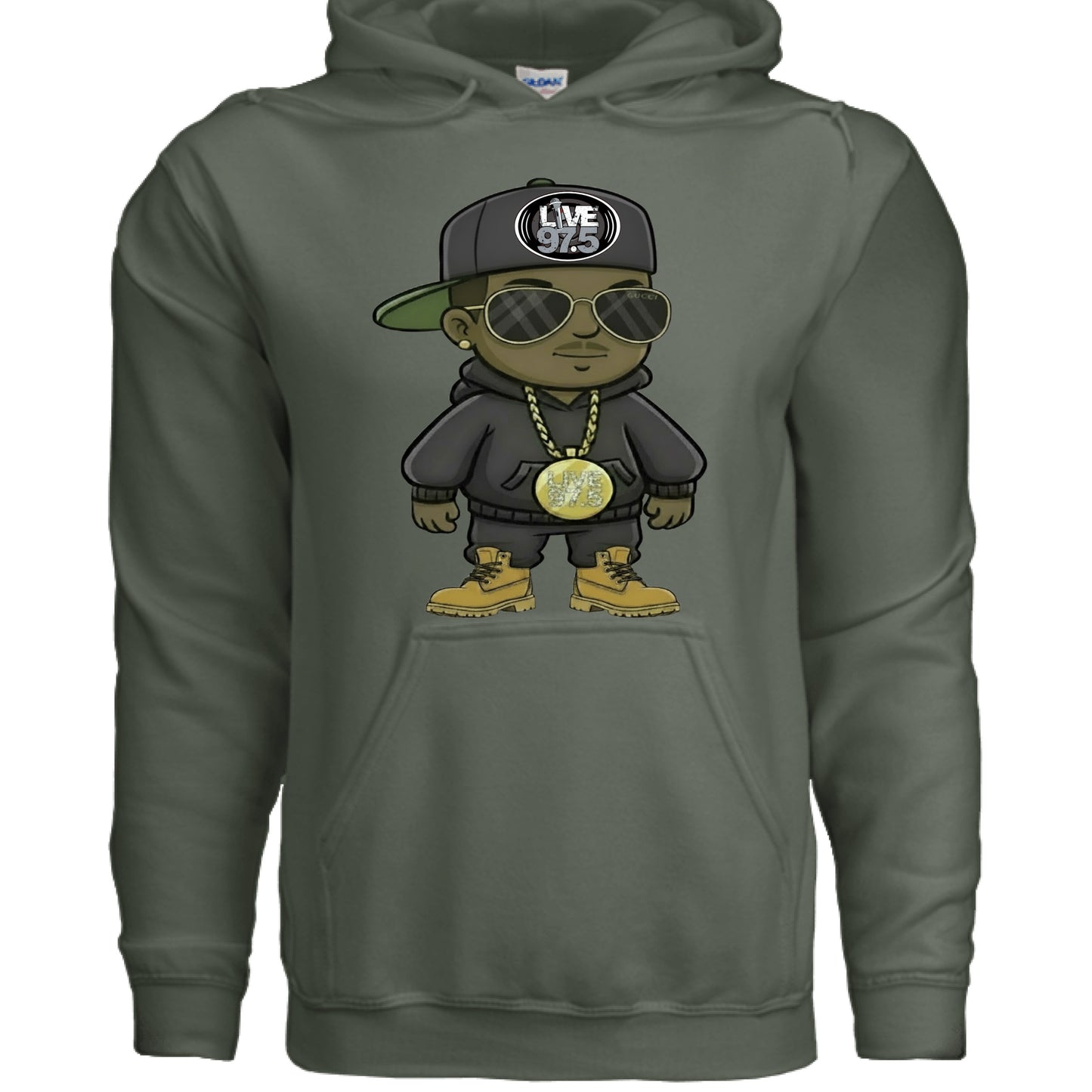 MILITARY GREEN - FRONT