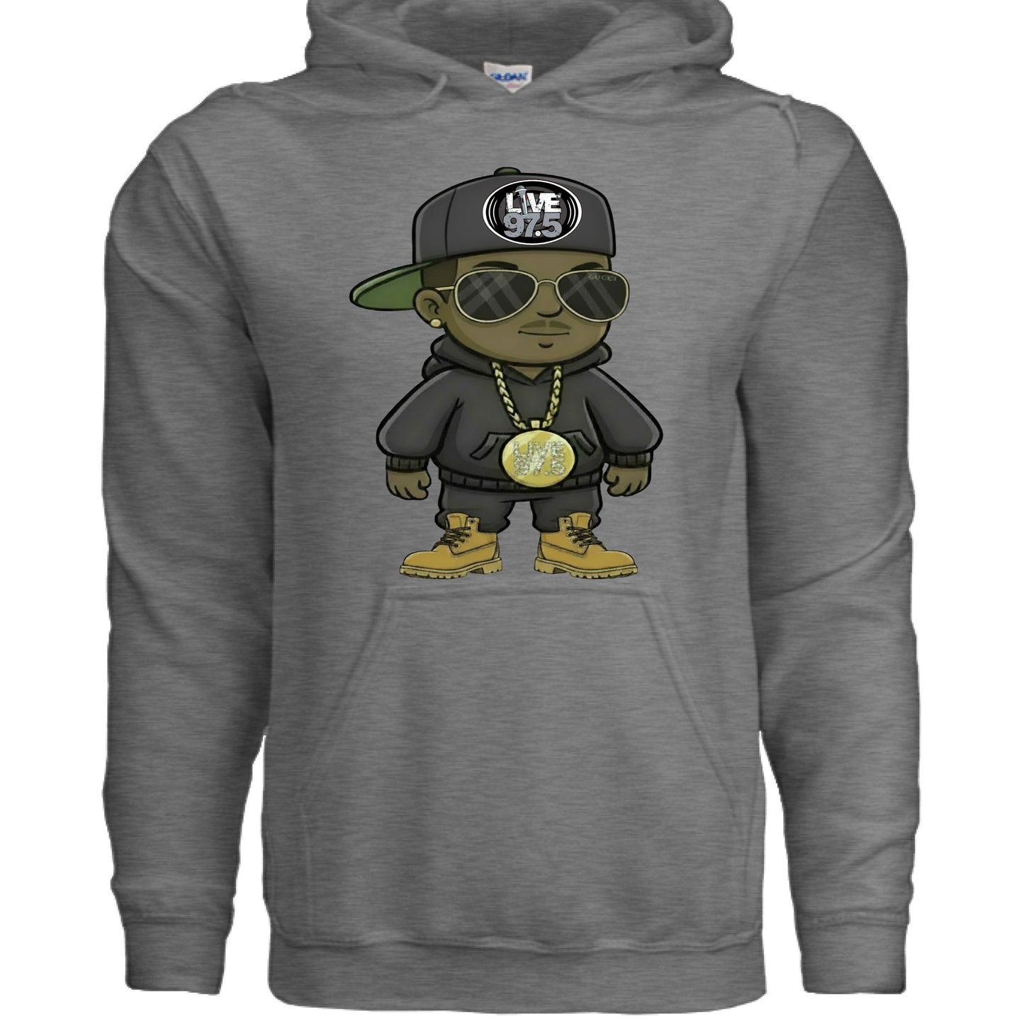 GRAPHITE HEATHER - FRONT