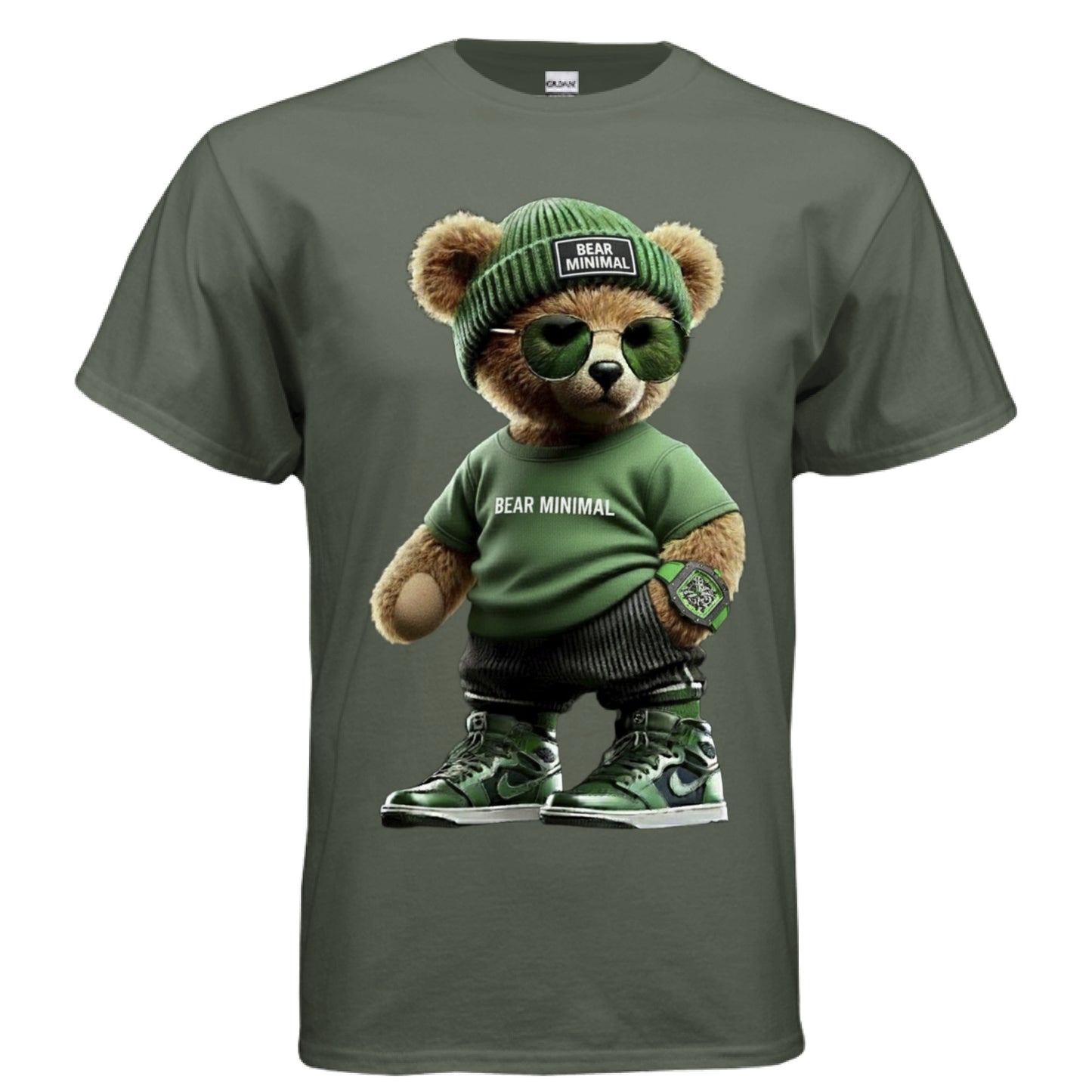 MILITARY GREEN - FRONT