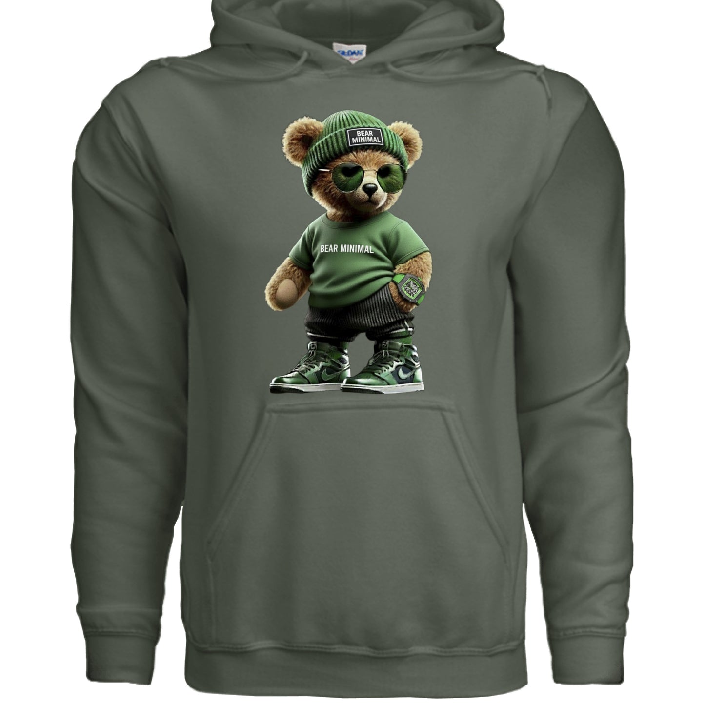 MILITARY GREEN - FRONT