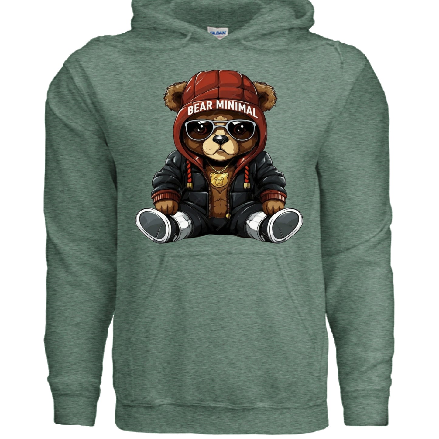 Heather Sport Dark Green - FRONT