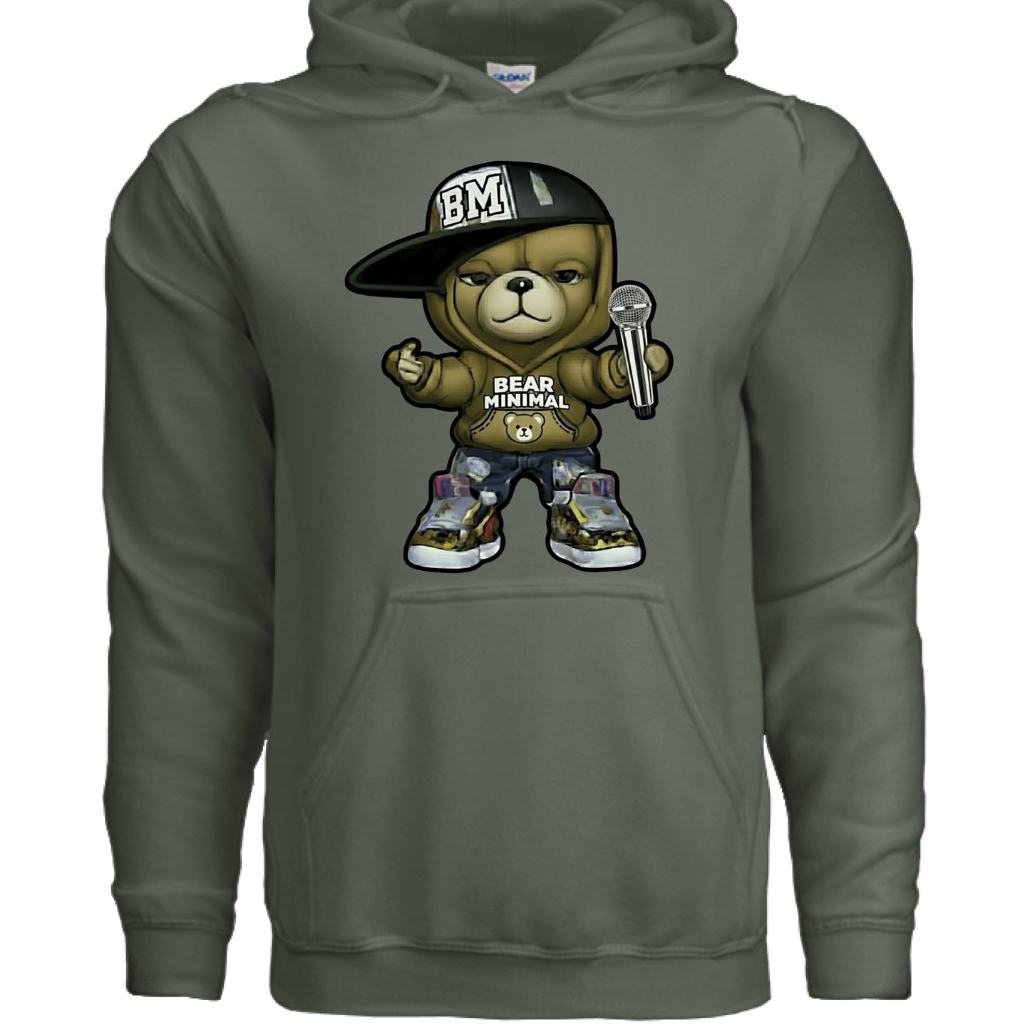 MILITARY GREEN - FRONT