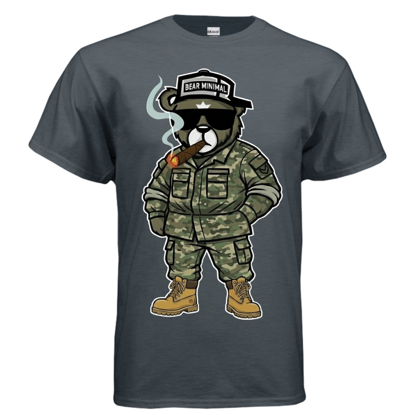 Heather Navy - FRONT