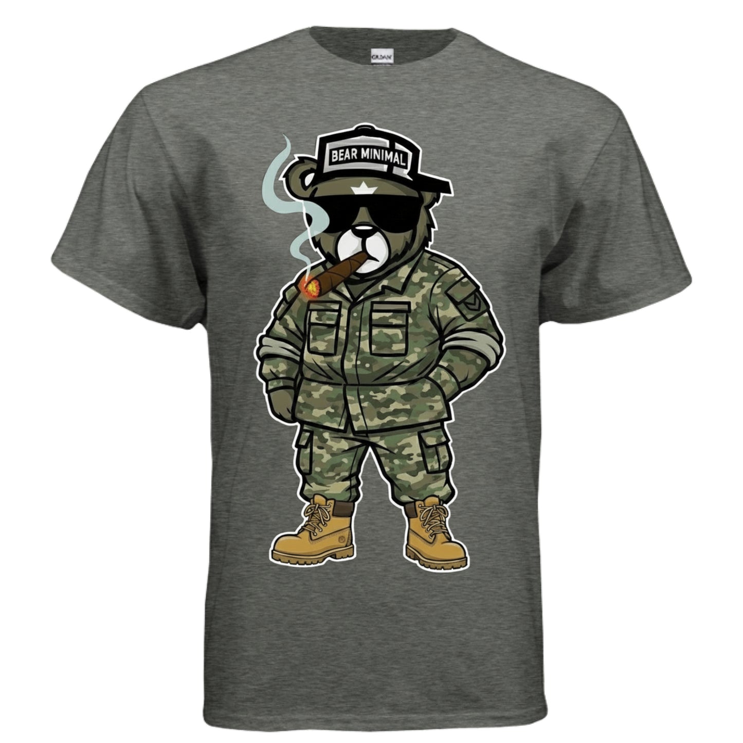HEATHER MILITARY GREEN - FRONT