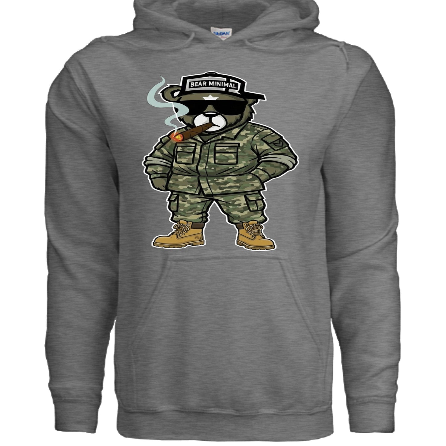 GRAPHITE HEATHER - FRONT