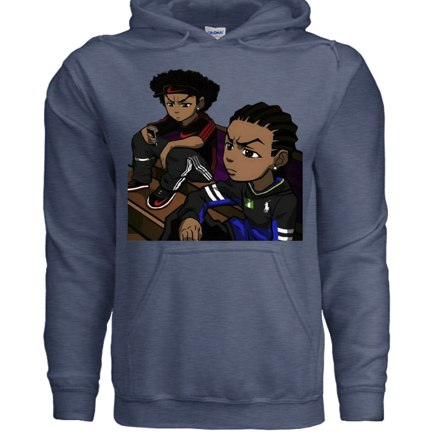 Heather Sport Dark Navy - FRONT