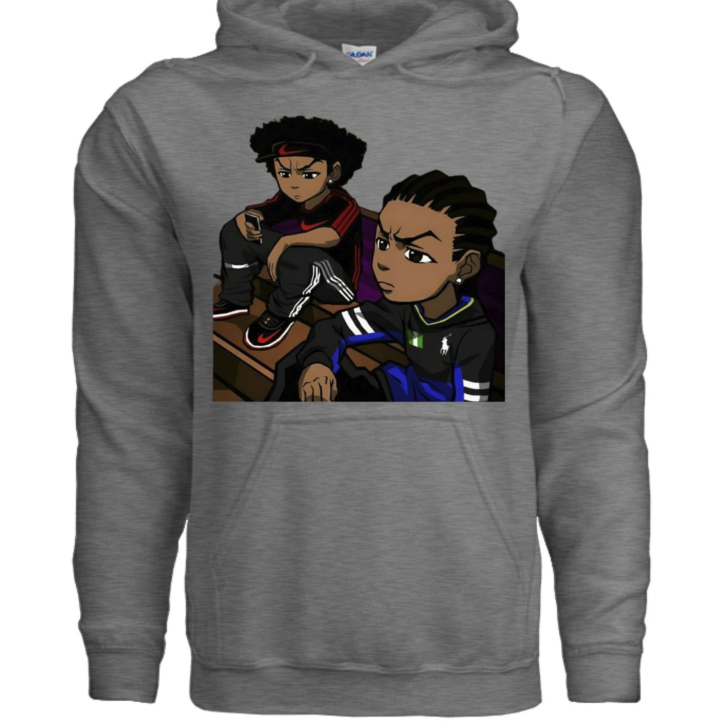 GRAPHITE HEATHER - FRONT