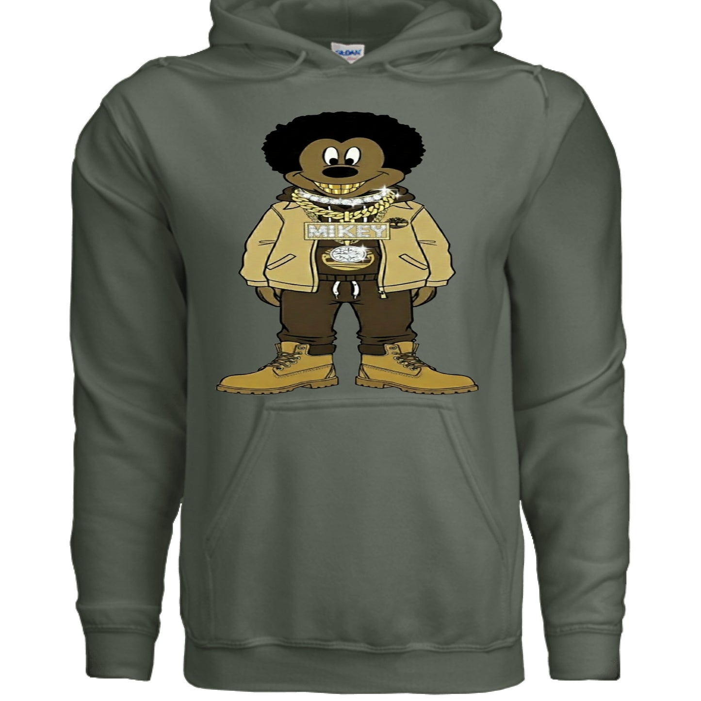 MILITARY GREEN - FRONT