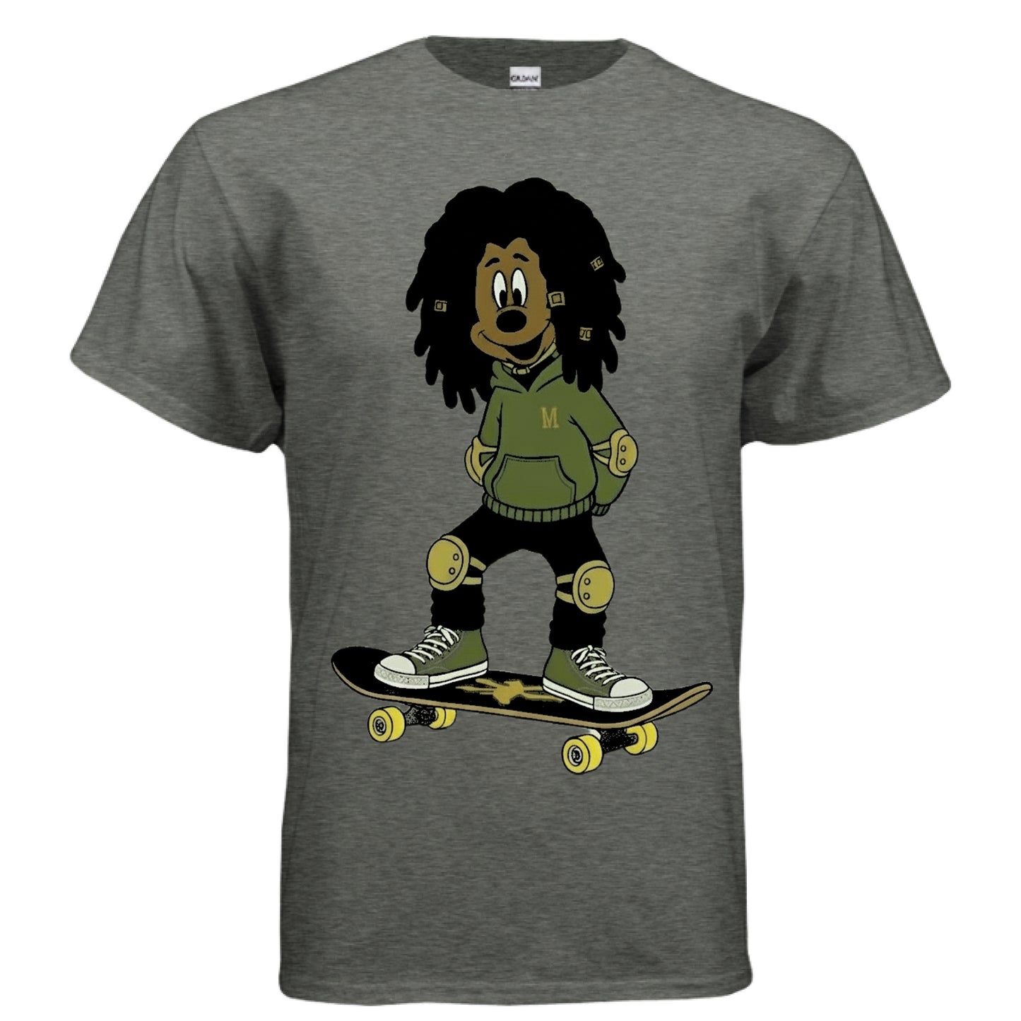 HEATHER MILITARY GREEN - FRONT