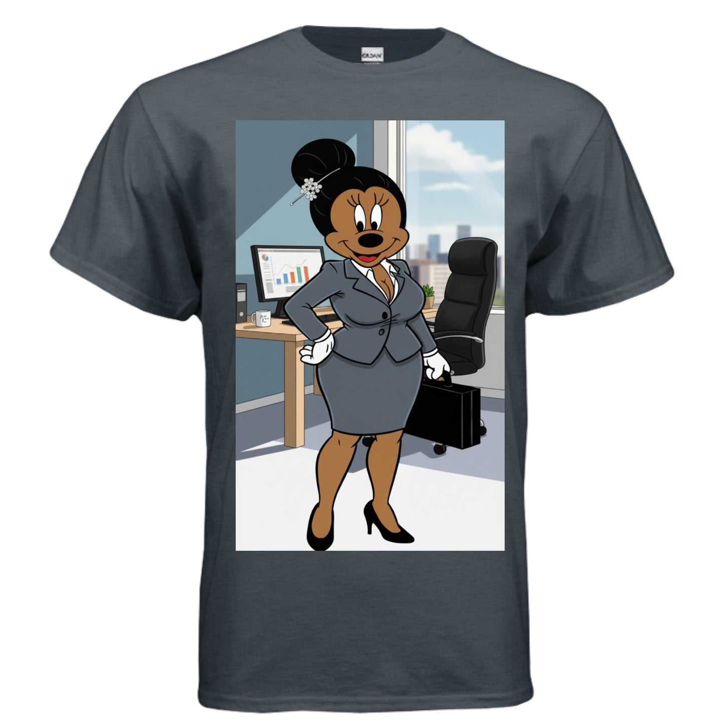 Heather Navy - FRONT