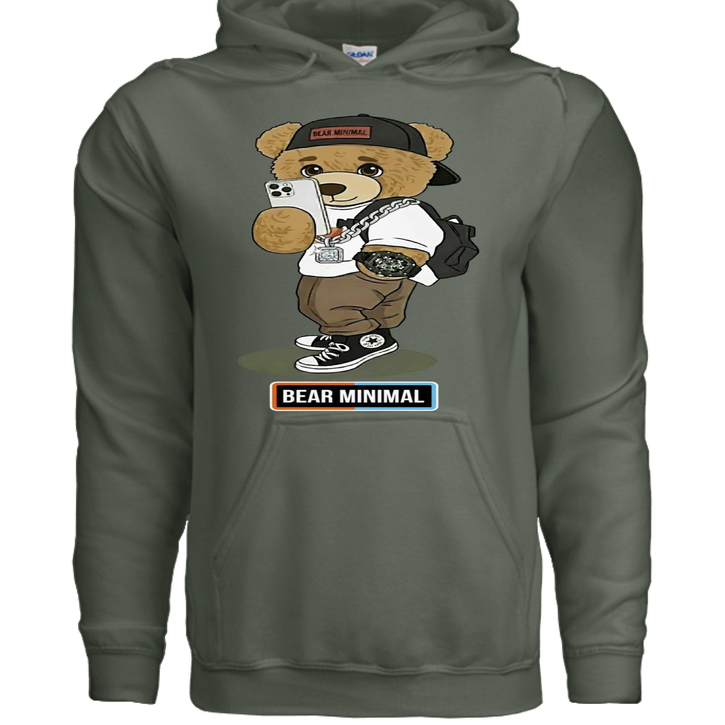 MILITARY GREEN - FRONT