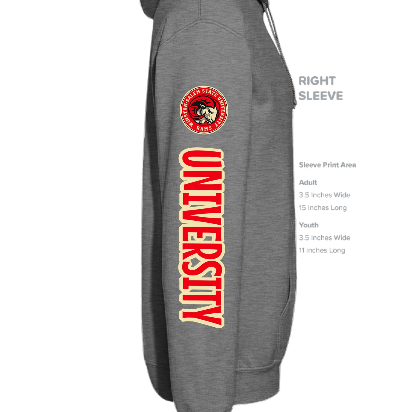 GRAPHITE HEATHER - SLEEVE_RIGHT