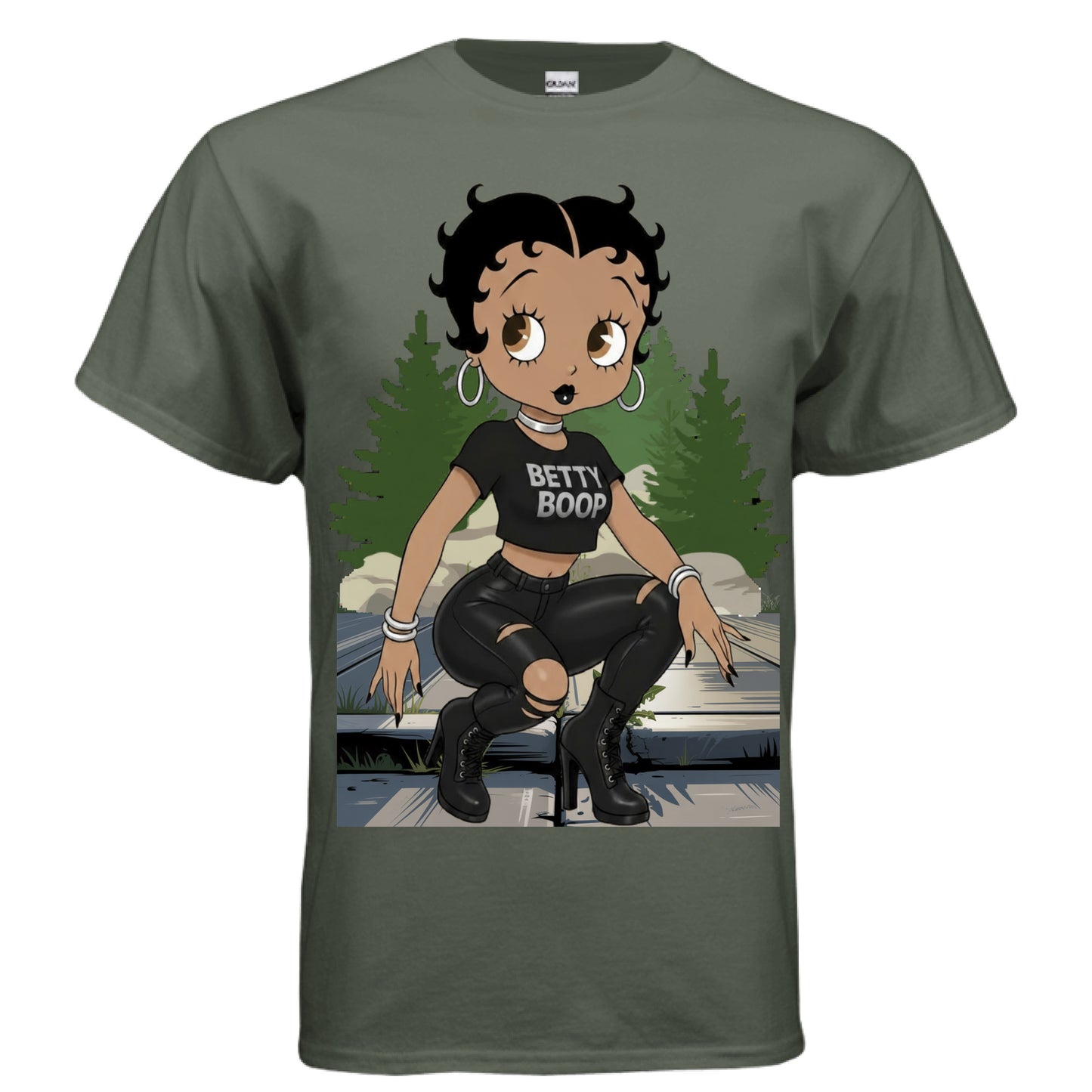 MILITARY GREEN - FRONT