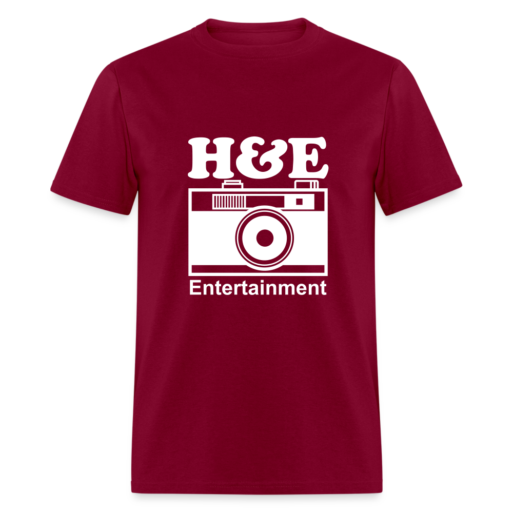 H&E Classic T-Shirt - burgundy