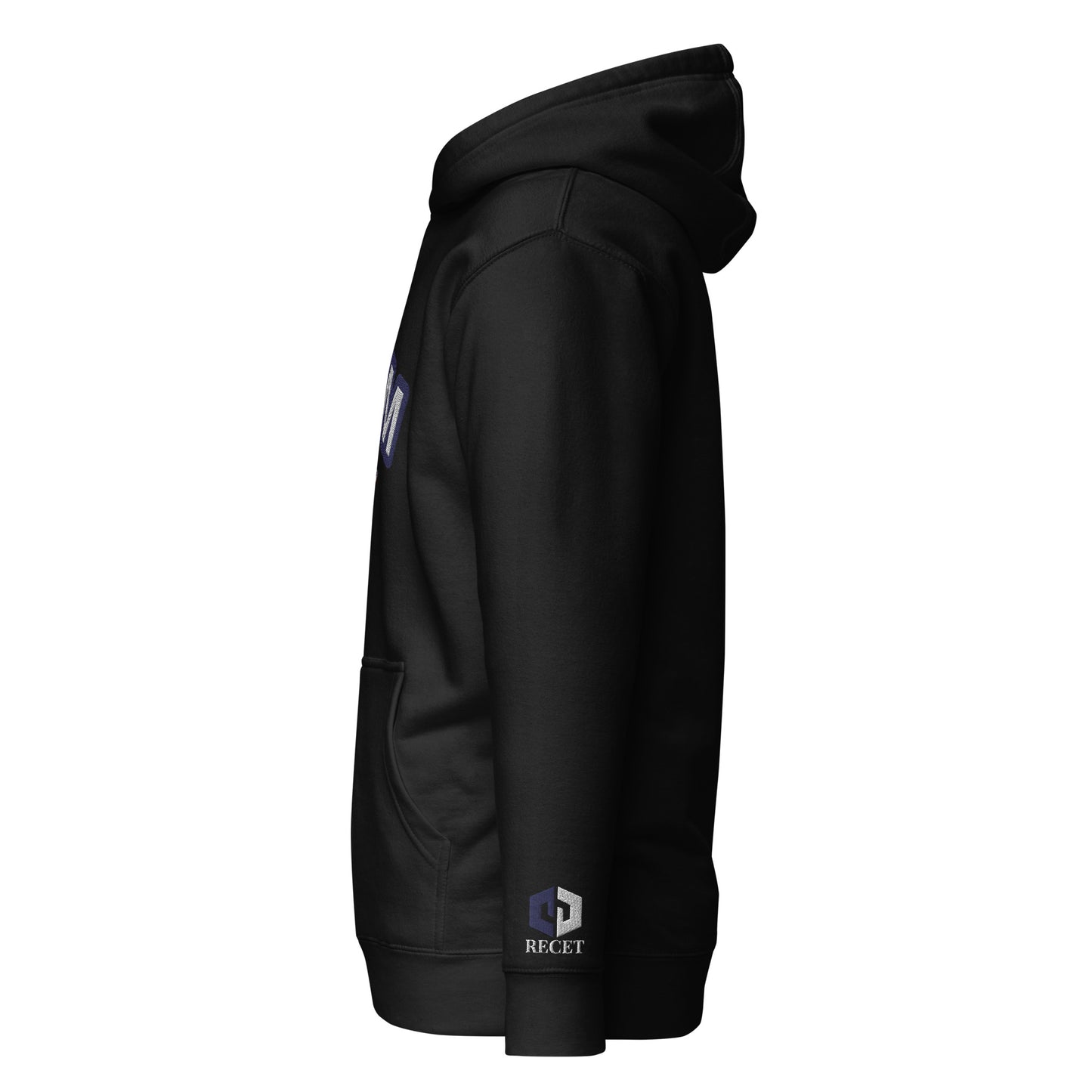 Bear Minimal Female Embroidered Hoodie