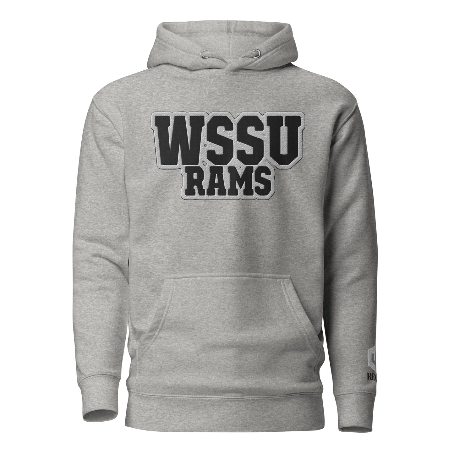 WSSU RAM Embroidery Hoodie by ReCet