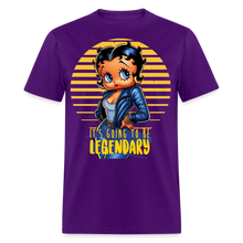 Load image into Gallery viewer, Betty Boop The Legend Classic T-Shirt - purple