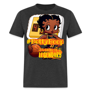 Betty Boop Basketball Classic Legendary T-Shirt - heather black