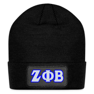 Zeta Patch Beanie - black