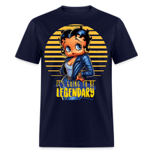 Load image into Gallery viewer, Betty Boop The Legend Classic T-Shirt - navy