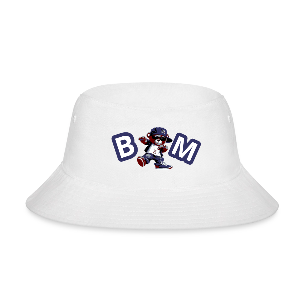 BM Bucket Hat - white