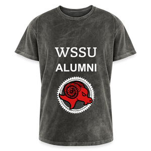 WSSU ALUMNI Mineral Wash T-shirt - mineral charcoal gray