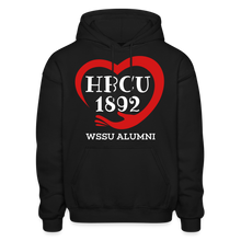 Load image into Gallery viewer, HBCU 1892 WSSU Alumni Premium Hoodie - black