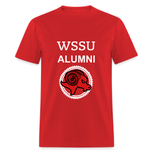 Load image into Gallery viewer, WSSU ALUMNI  Ram Head Classic T-Shirt - red