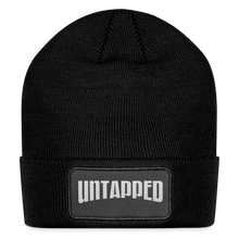 Load image into Gallery viewer, Untapped Ent. Patch Beanie - black