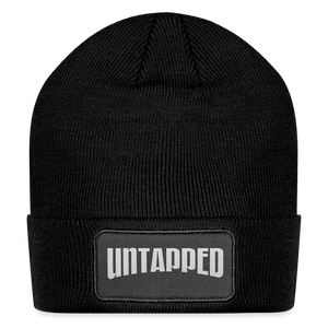 Untapped Ent. Patch Beanie - black