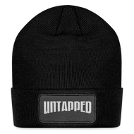 Untapped Ent. Patch Beanie - black