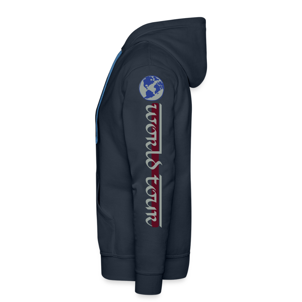 Maryland - The World Is Yours Hoodie Printed in vinyl - navy