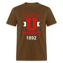 Load image into Gallery viewer, Ramily Univ Classic T-Shirt - brown