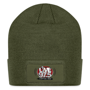 Live 97.5 Patch Beanie - olive