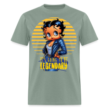 Load image into Gallery viewer, Betty Boop The Legend Classic T-Shirt - sage