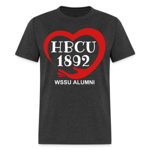 HBCU 1892 WSSU Alumni Classic T-Shirt - heather black