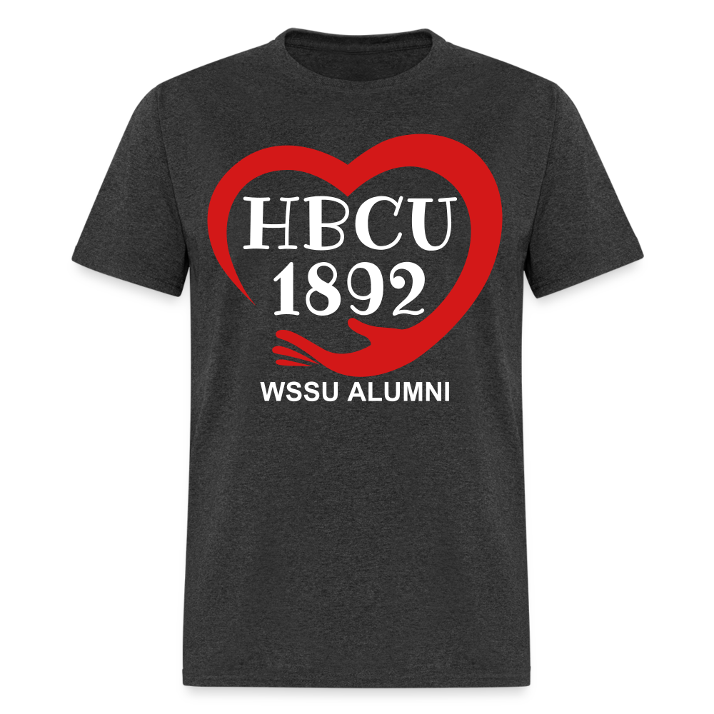 HBCU 1892 WSSU Alumni Classic T-Shirt - heather black