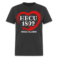 HBCU 1892 WSSU Alumni Classic T-Shirt - heather black