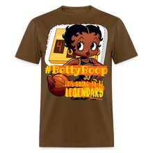 Load image into Gallery viewer, Betty Boop Basketball Classic Legendary T-Shirt - brown