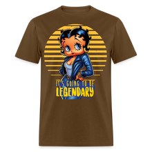 Load image into Gallery viewer, Betty Boop The Legend Classic T-Shirt - brown