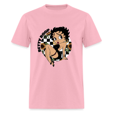 Load image into Gallery viewer, Betty Boop Checkered Classic T-Shirt - pink