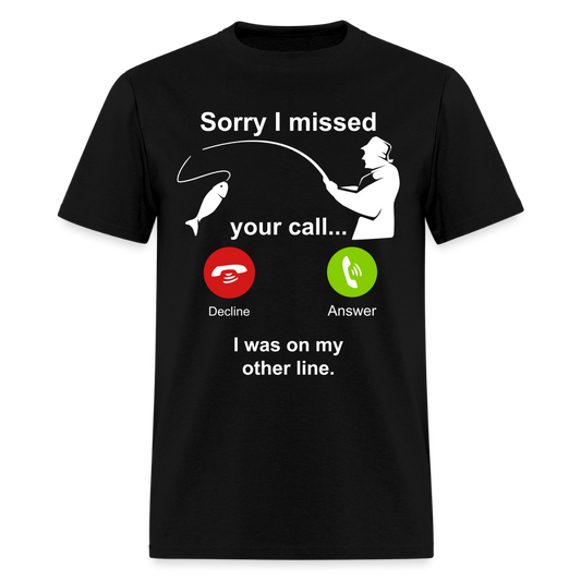 Other Line Classic T-Shirt  Printed in flex vinyl - black