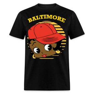 Baltimore Betty Boop Classic T-Shirt - black