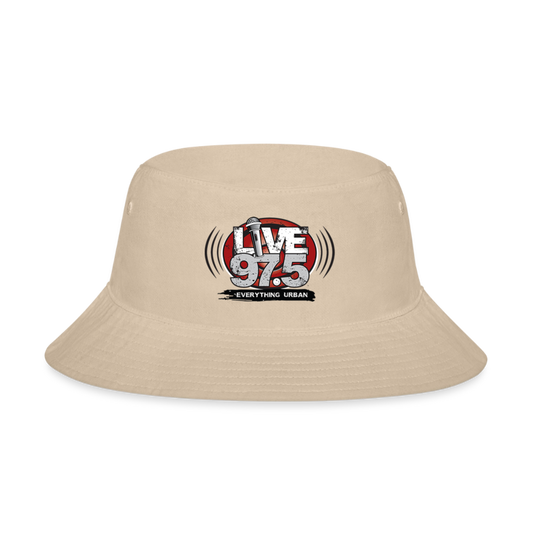 Live 97.5 Bucket Hat - cream