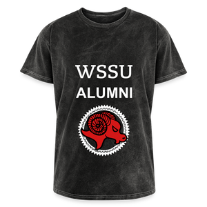 WSSU ALUMNI Mineral Wash T-shirt - mineral black